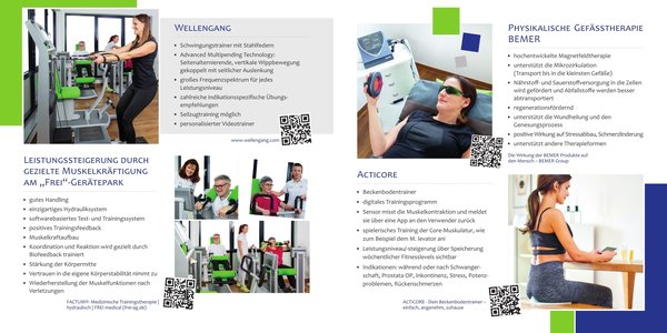 Faltblatt Physioteam Filarski – Seite 3